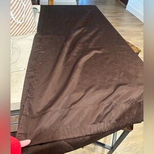 84 L x 37 W Dark Brown curtains- pack of 3